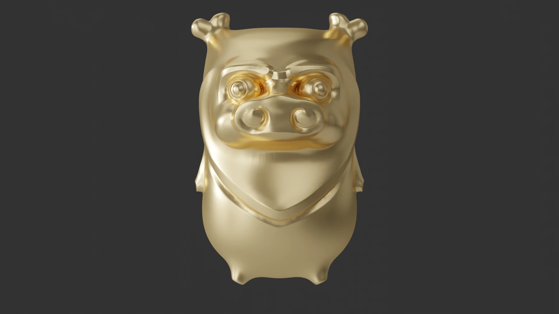 Individual zodiac creature ornament, view 1