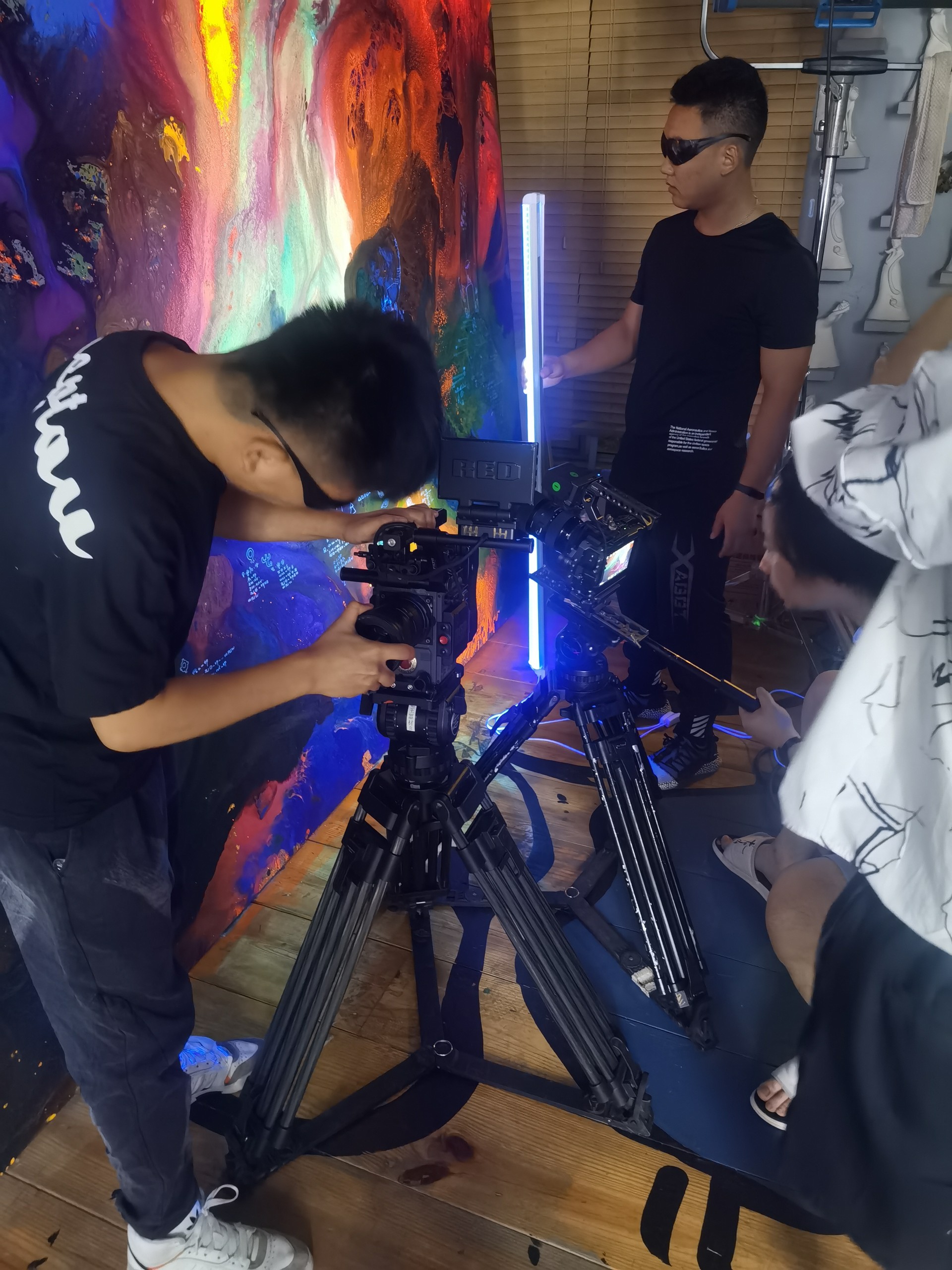 展覽拍攝現場