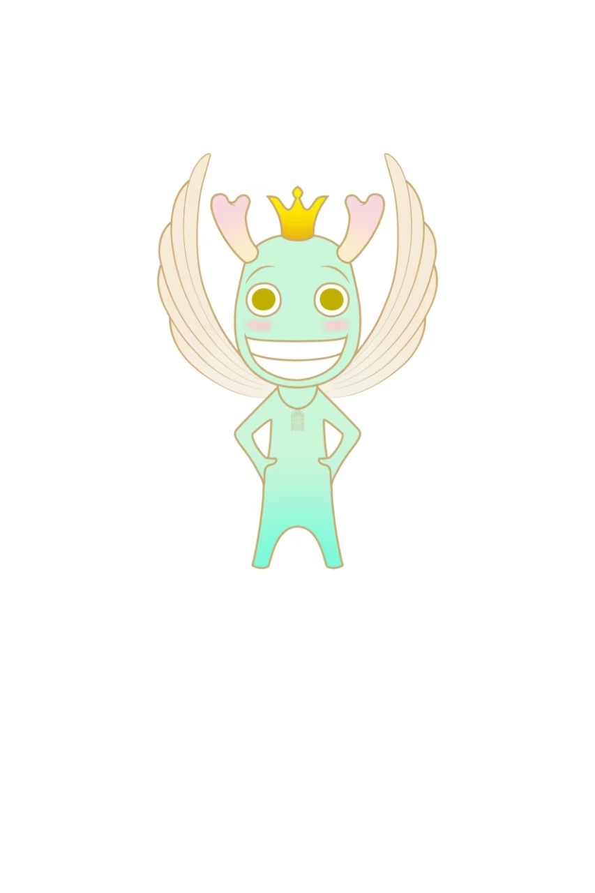 Green Character — Pose
